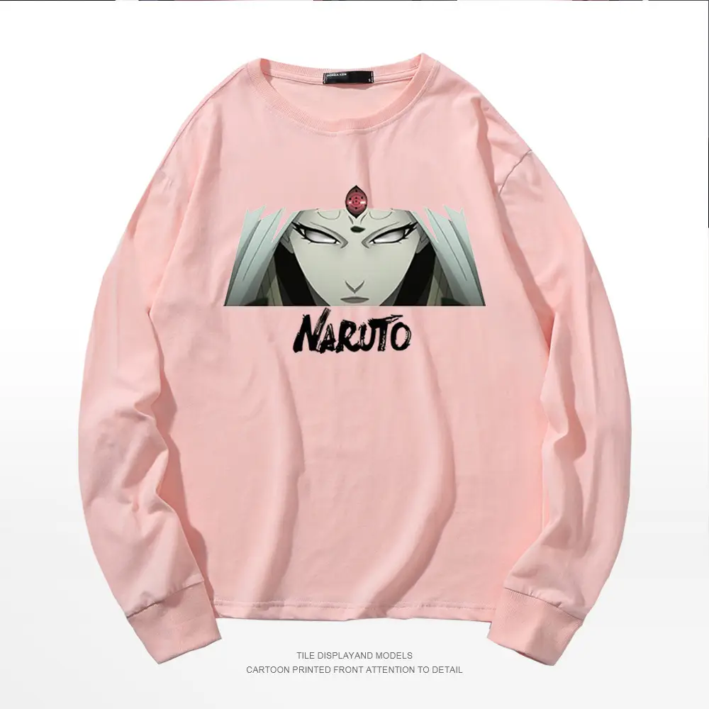 Naruto Graphic Cotton Crew T-Shirt Blue - Image 8