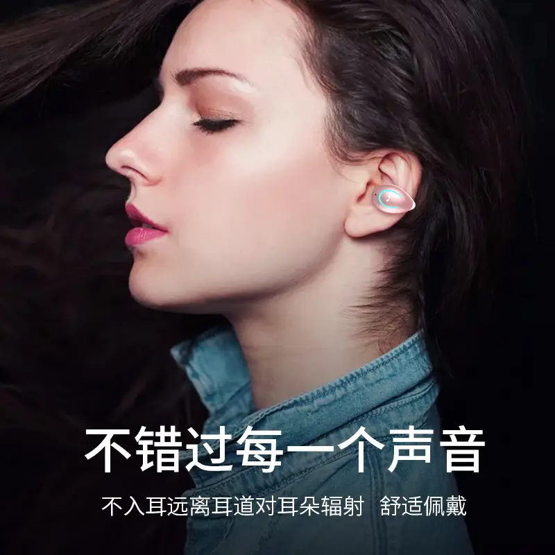 True Wireless Bluetooth Headset with Blue Light - Image 11