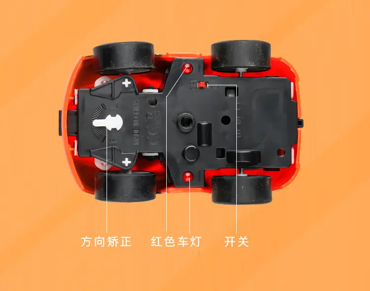 Cross-border new product children's four-way 1:43 wireless electric remote control toy car boy simulation cartoon car model — feature 20