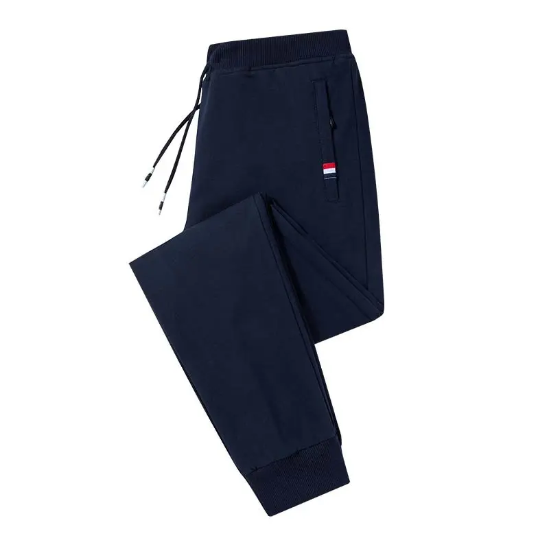 Men Grey Fleece Lined Ankle Tied Pants - Image 26