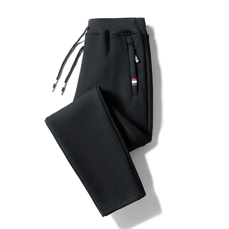 Men Grey Fleece Lined Ankle Tied Pants - Image 19