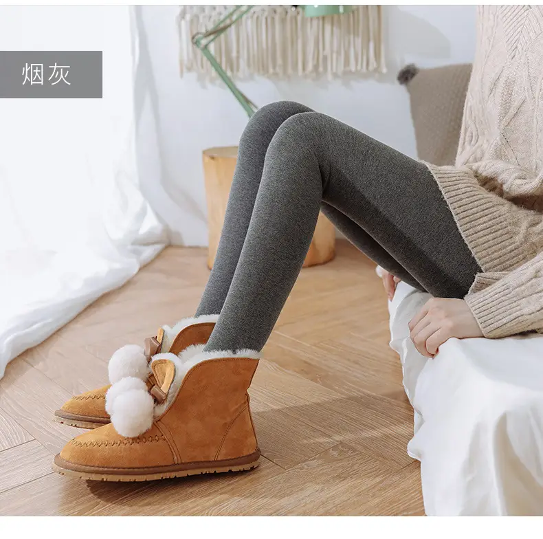 High Waist Belly Contraction Leggings Women Cotton Autumn Winter — feature 22