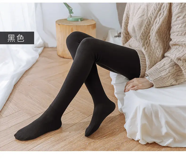 High Waist Belly Contraction Leggings Women Cotton Autumn Winter — feature 25