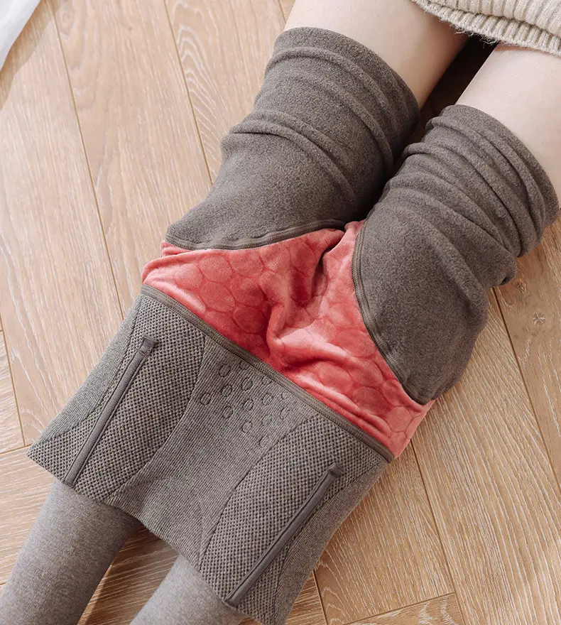 High Waist Belly Contraction Leggings Women Cotton Autumn Winter — feature 27