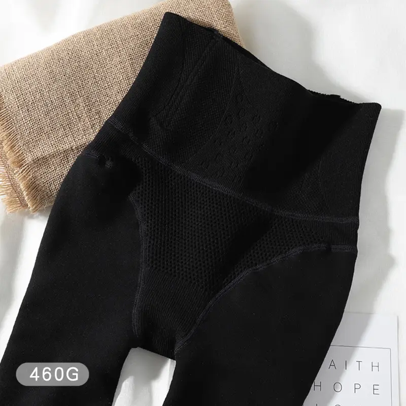 High Waist Belly Contraction Leggings Women Cotton Autumn Winter - Image 6
