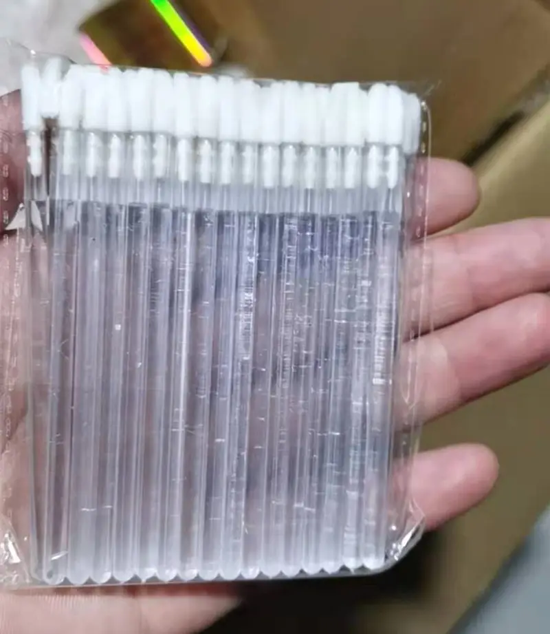 Crystal Rod Lip Brush Stick Lip Brush Cotton Swab Beauty Tool - Image 8