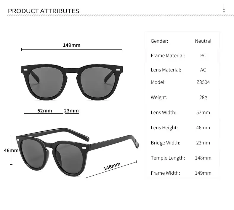Korean Style UV-Proof Sunglasses for Men Women — feature 8