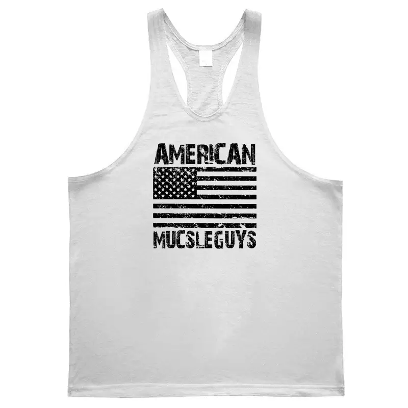 American Muscles Guns Muscle Vest Men Slim Fit - Image 8
