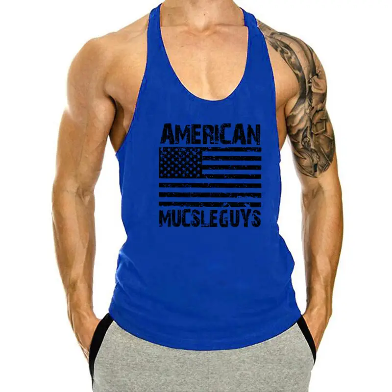 American Muscles Guns Muscle Vest Men Slim Fit - Image 5