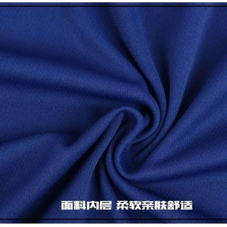 Men Blue Physical Fitness Shorts with Sleeve Band - Image 7