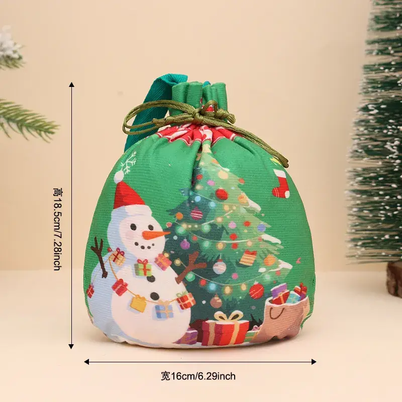 Pink Christmas Candy Bag with 10cm Length - Image 34