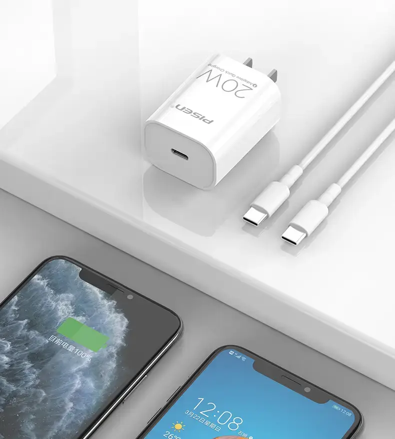 Pinsheng Pd20W Charger Set for Apple 13/iPhone 14 Fast Charging — feature 13