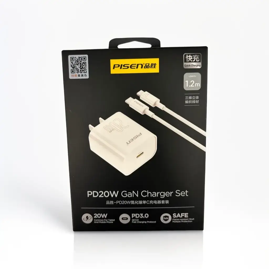 Pinsheng Pd20W Charger Set for Apple 13/iPhone 14 Fast Charging - Image 6