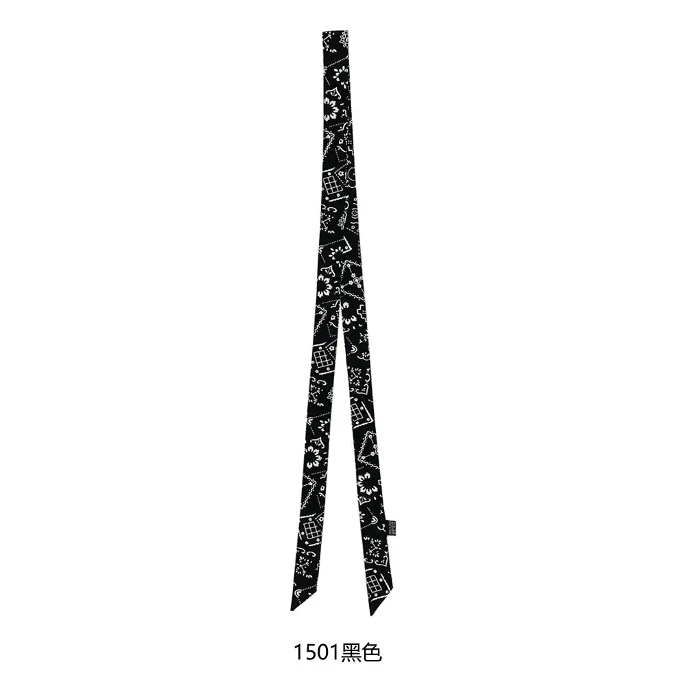 Red Printed Long Scarf for Women Wholesale - Image 15