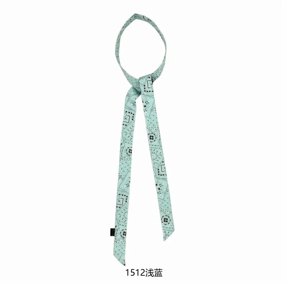 Red Printed Long Scarf for Women Wholesale - Image 10