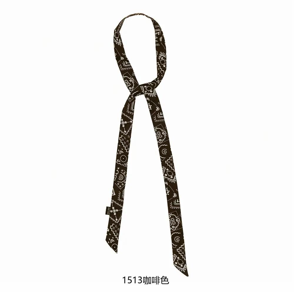 Red Printed Long Scarf for Women Wholesale - Image 11