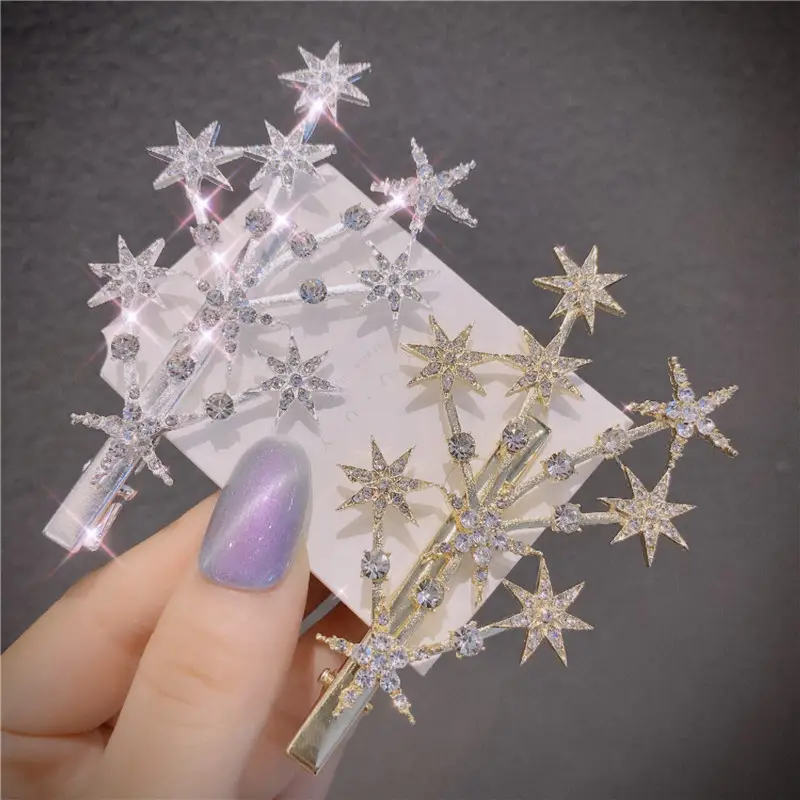 Japanese Gypophila Star Branch Hairpin Clip