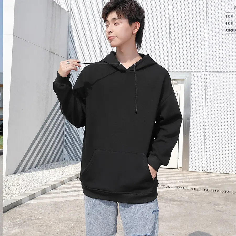 Silver Fox Velvet Hoodie for Men Women Loose Fit 2021 - Image 11