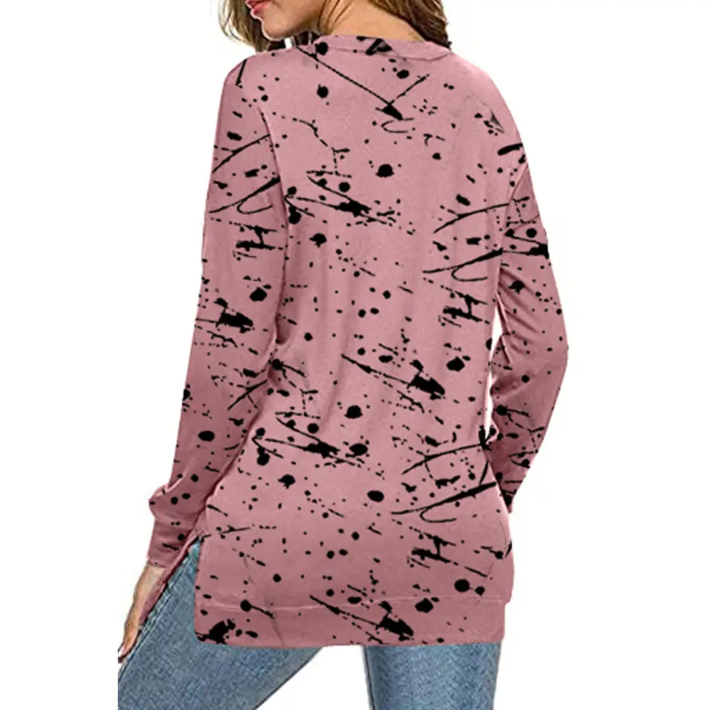 2022 Women's Blue Orange Grey Long Sleeve T-Shirt - Image 20