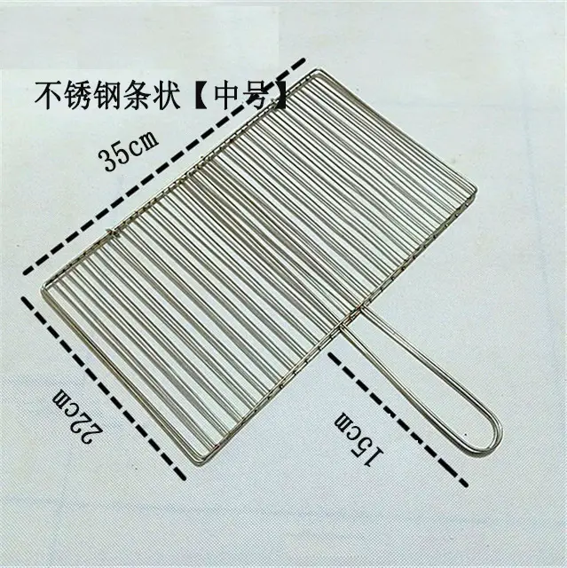 不锈钢烧烤叉 35cm 304材质 - Image 3