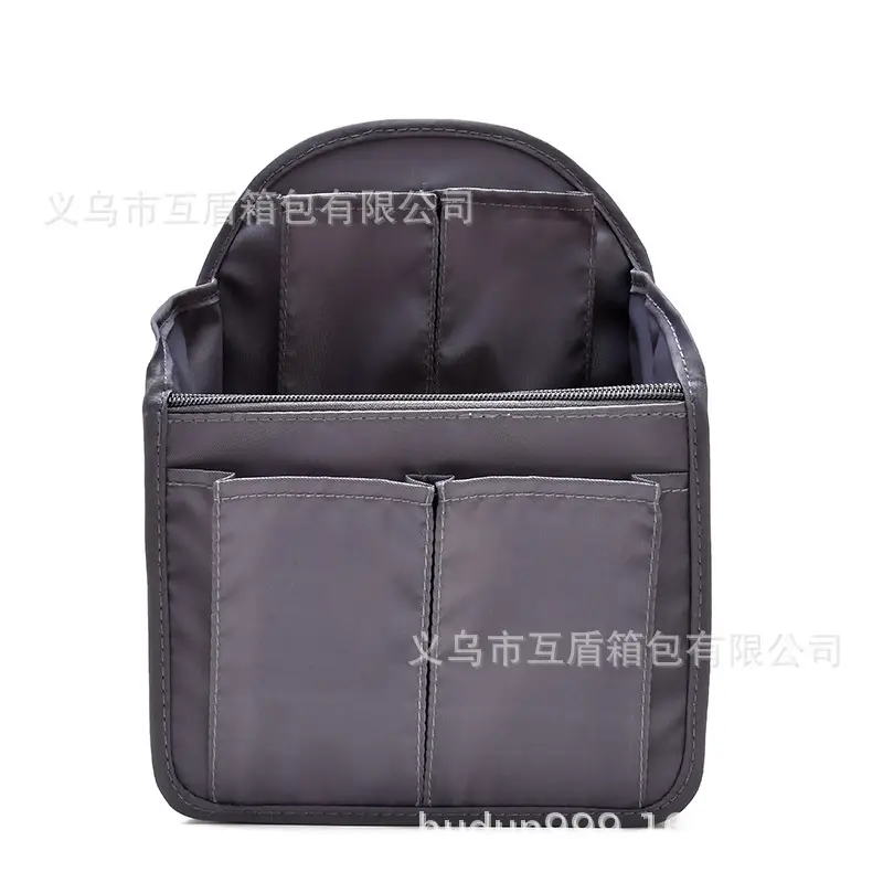 Pink Flamingo Travel Storage Bag with Zip Pockets - Image 2