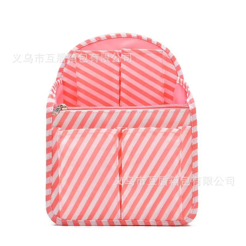 Pink Flamingo Travel Storage Bag with Zip Pockets - Image 5