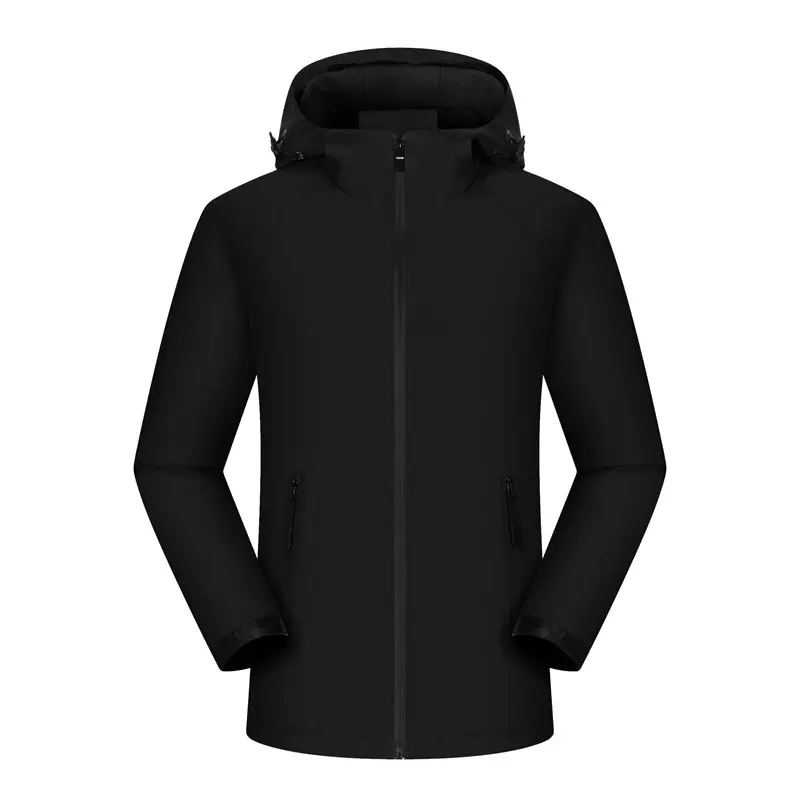 Autumn and Winter Rush Clothes Customized Work Clothes Printing Figure logo Outdoor Group Building Men's and Women's Fleece Waterproof DIY Tooling