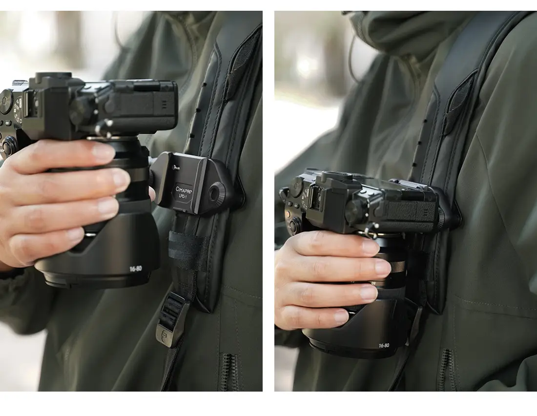 XQTEYXO Quick Hanging Waist Mount Camera Belt — feature 3