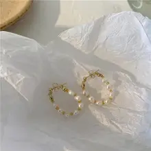 French Retro Pearl Earrings Women Baroque Multi Layer Elegant Wedding — feature 15