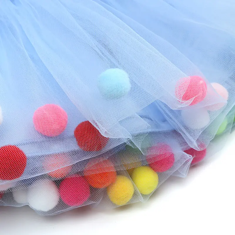 Blue Tulle Ball Skirt for Girls Baby Size - Image 4