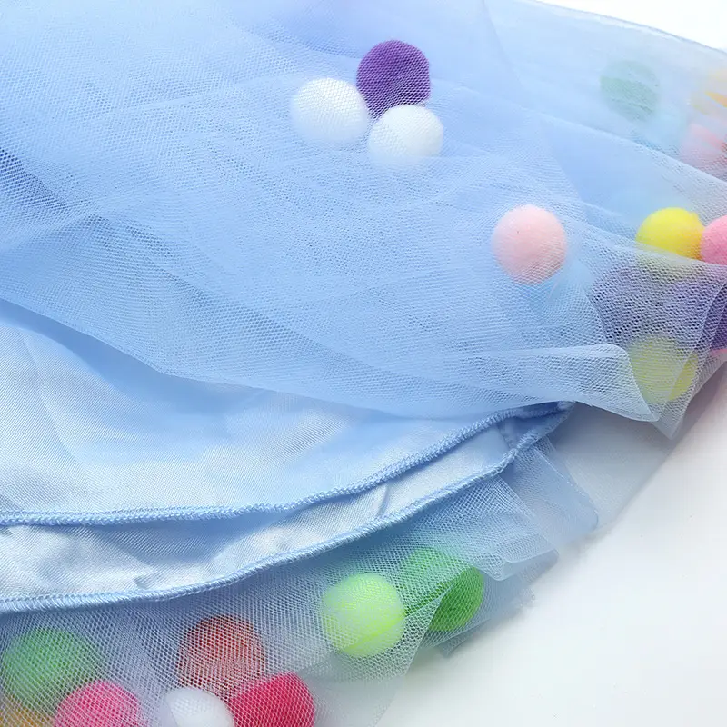 Blue Tulle Ball Skirt for Girls Baby Size - Image 5