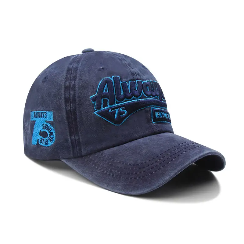 Red Men's Baseball Cap Retro Peaked Cap Sun Proof