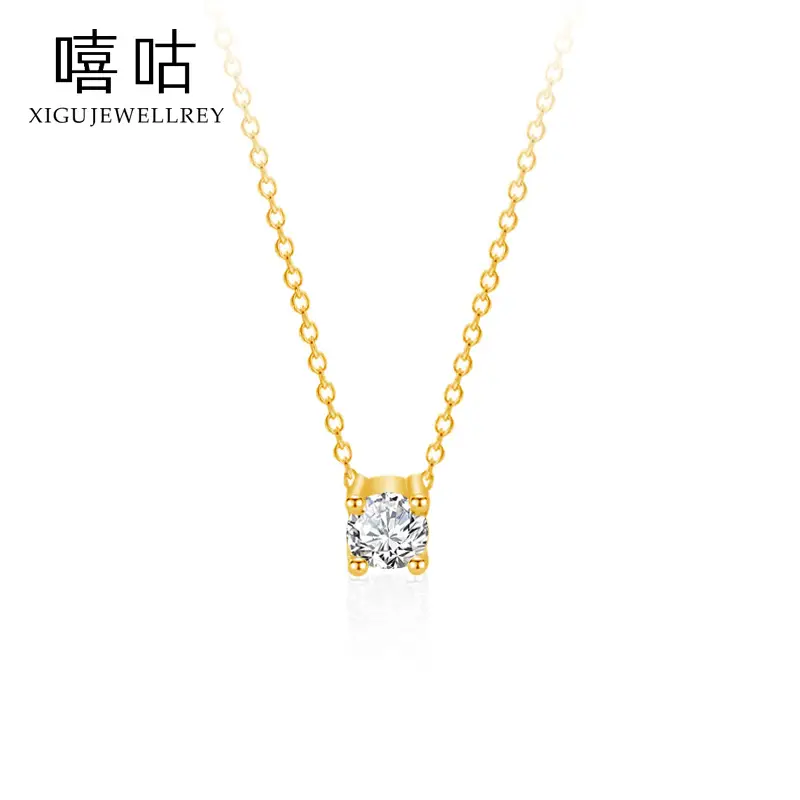 S925 Silver Zircon Clavicle Necklace for Women - Image 3