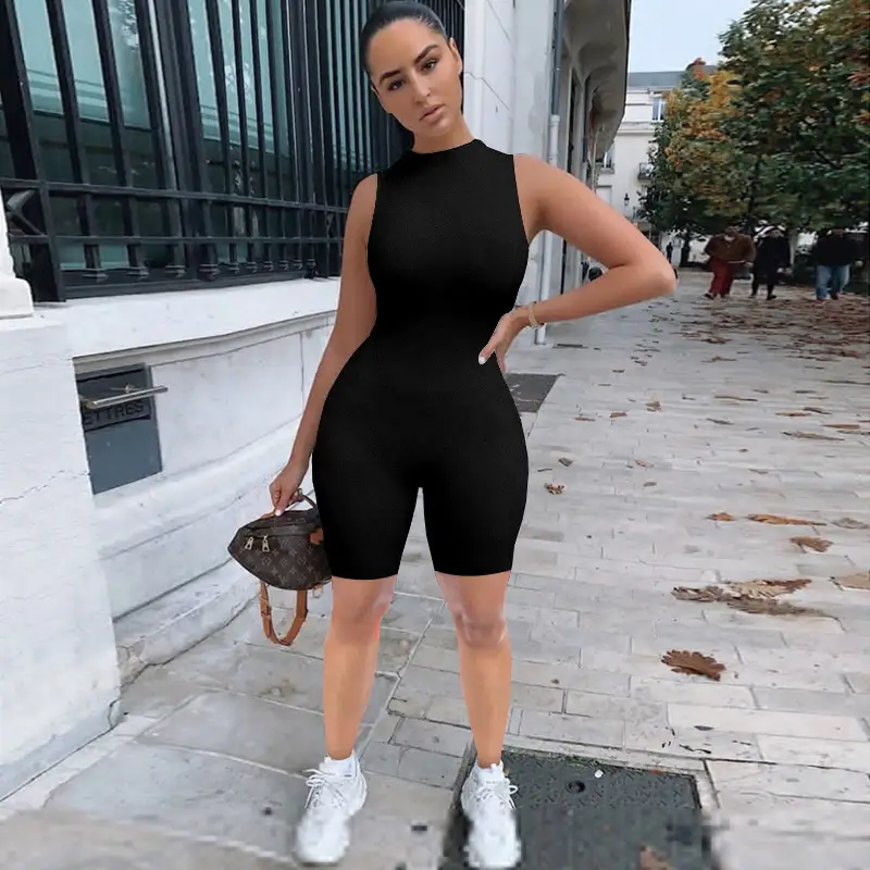 Women Polyester Jumpsuit Thick Casual Pants Grey - Image 17