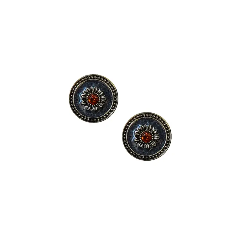 Vintage Gold Needle Court Earrings for Women - Image 6