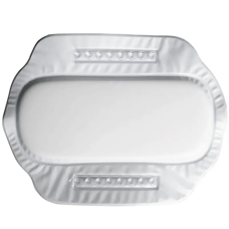Gray PVC Foam Bath Headrest Pillow - Image 12