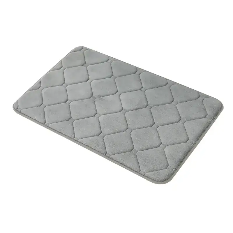 Red Water Absorbent Floor Mat for Bathroom & Kitchen - Image 12