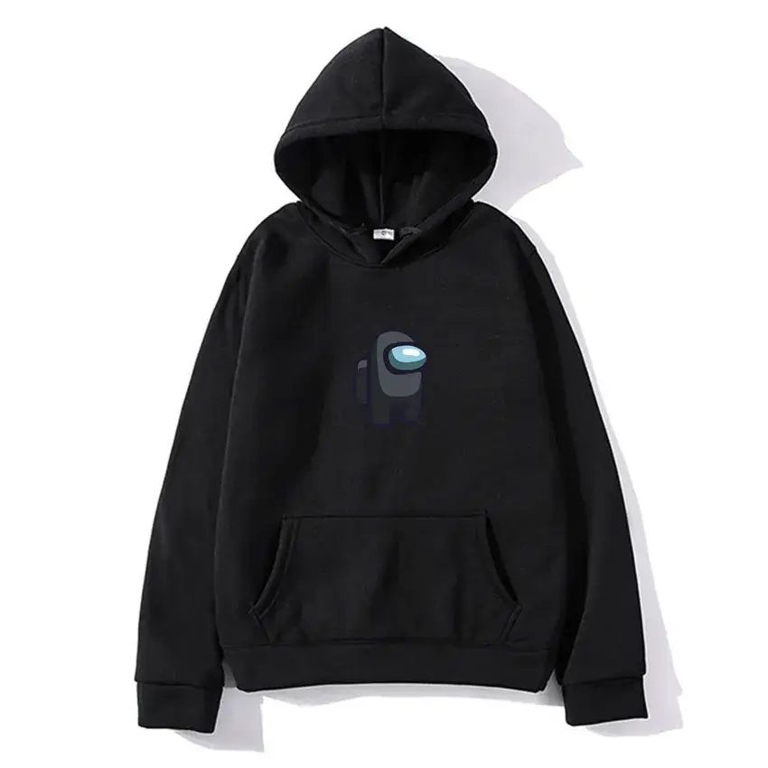 Black Among Us Graphic Hoodie for Men Women - Image 11