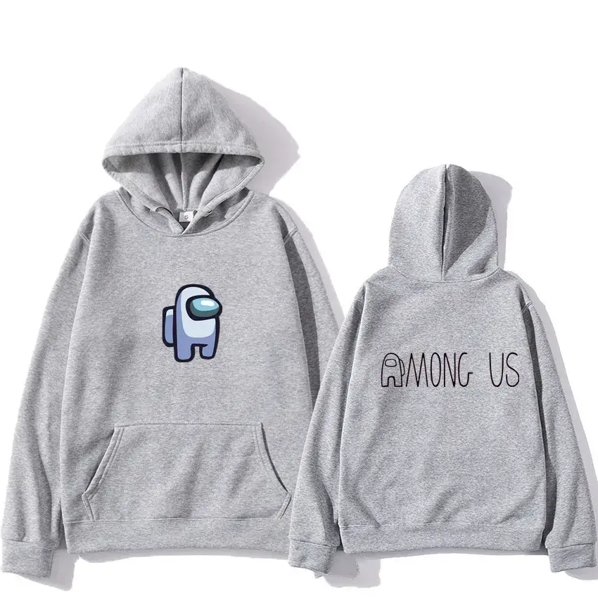 Black Among Us Graphic Hoodie for Men Women - Image 5
