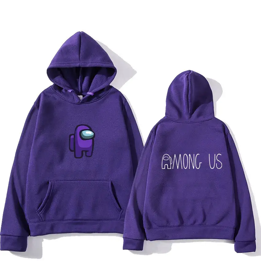 Black Among Us Graphic Hoodie for Men Women - Image 6