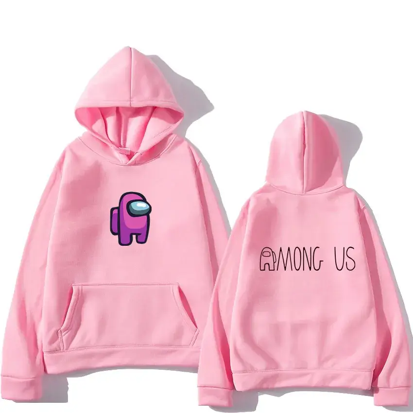 Black Among Us Graphic Hoodie for Men Women - Image 8