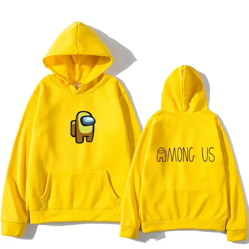 Black Among Us Graphic Hoodie for Men Women - Image 9
