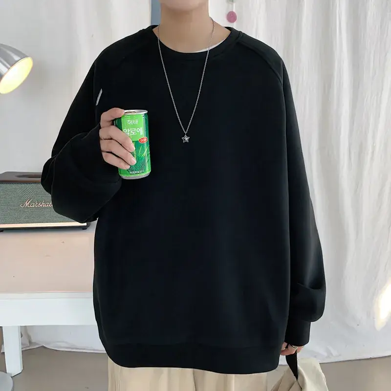 2020 Winter Velvet Round Neck Sweater for Men Women - Image 5