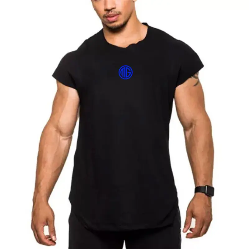 Blue Muscle Sleeveless Waistcoat Vest for Men