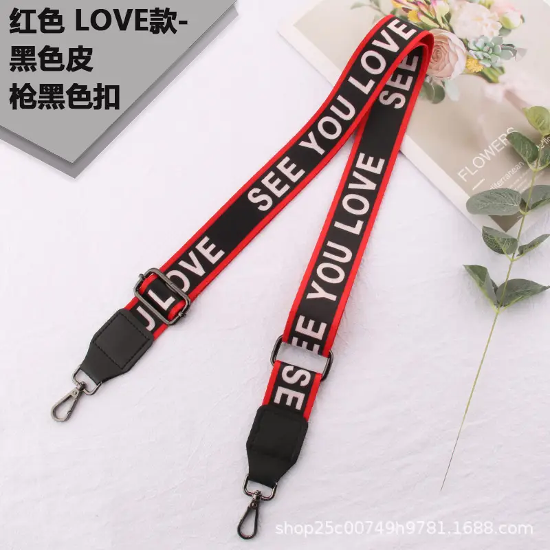 Adjustable Black Leather Wide Shoulder Strap for Women - Image 12