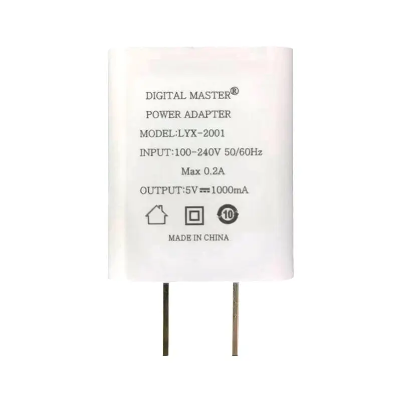 5V1A USB Charging Head Universal Power Adapter