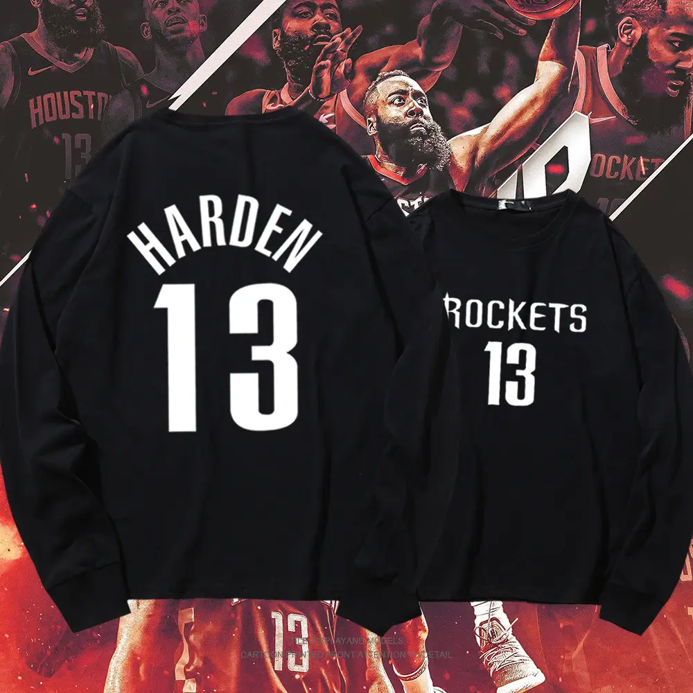 Harden 13 Blue Cotton Sweatshirt Set Plus