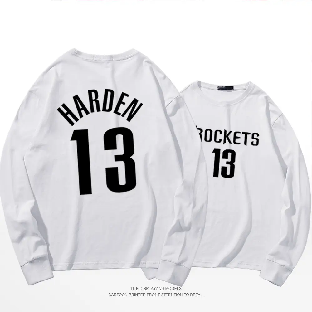 Harden 13 Blue Cotton Sweatshirt Set Plus