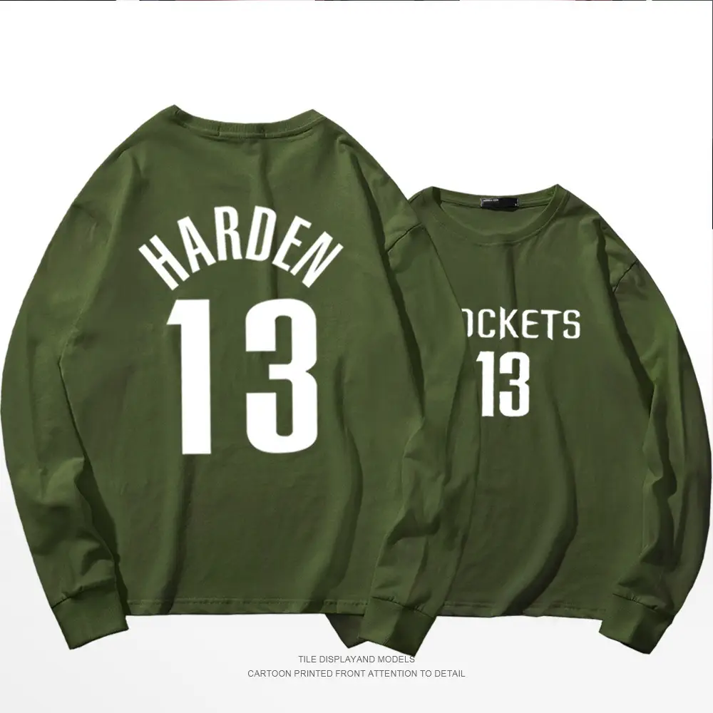 Harden 13 Blue Cotton Sweatshirt Set Plus