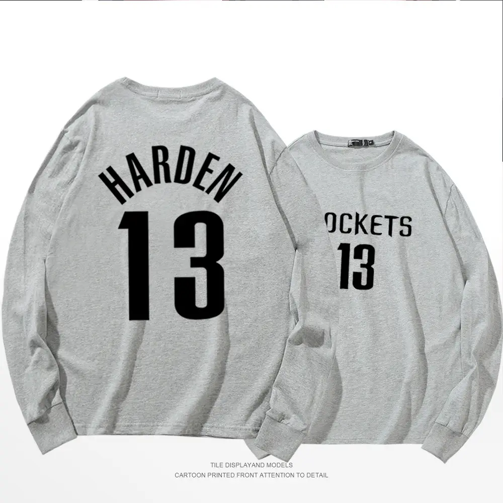 Harden 13 Blue Cotton Sweatshirt Set Plus